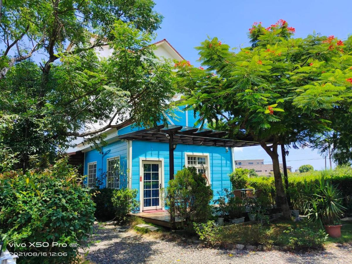 Fish House 宜蘭獨棟別墅 戲水池 生態diy 安農溪自行車 Apartamento Dongshan  Exterior foto