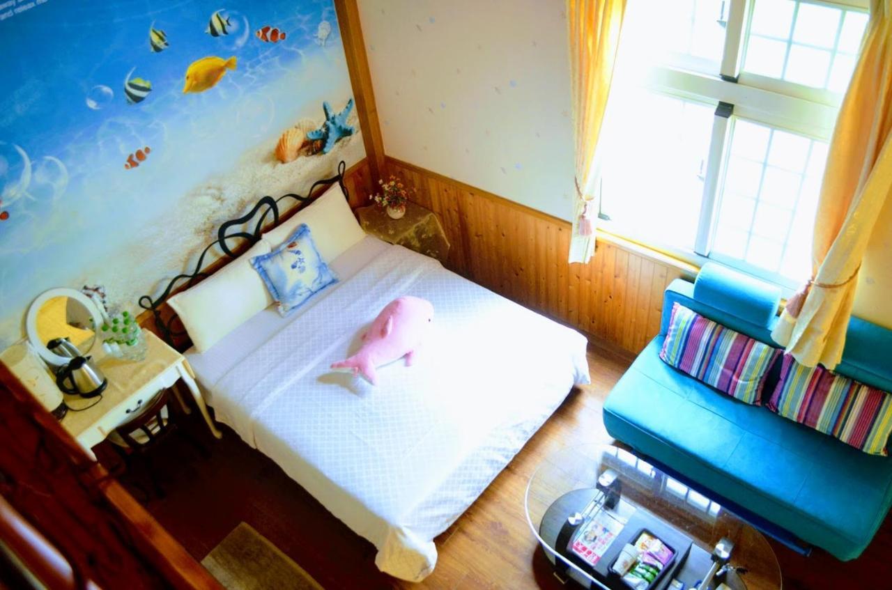Fish House 宜蘭獨棟別墅 戲水池 生態diy 安農溪自行車 Apartamento Dongshan  Exterior foto
