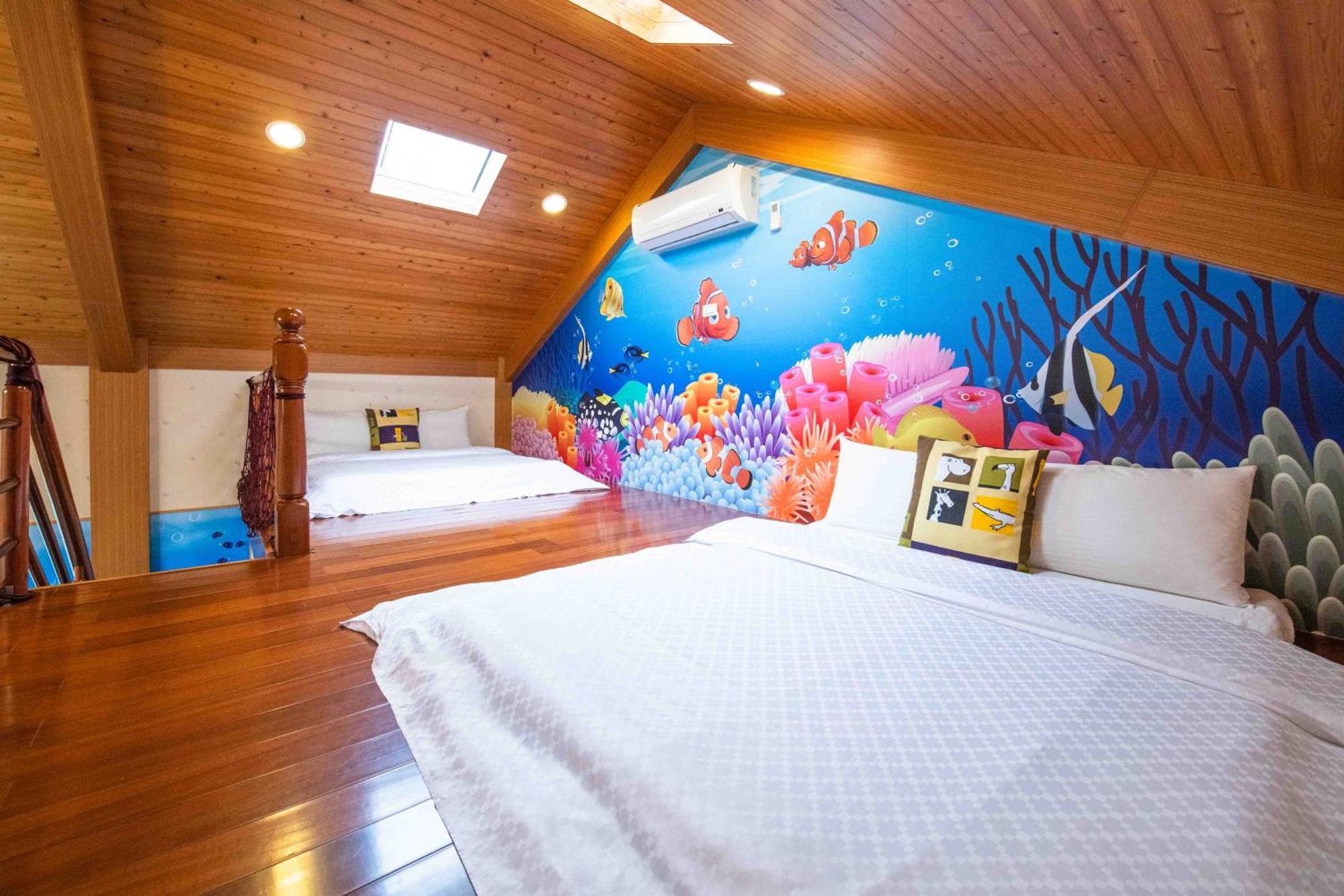 Fish House 宜蘭獨棟別墅 戲水池 生態diy 安農溪自行車 Apartamento Dongshan  Exterior foto